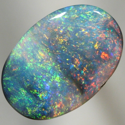 SOLID SEMI BLACK OPAL Rainbow colours, sparkle brightly. SEE VIDEO